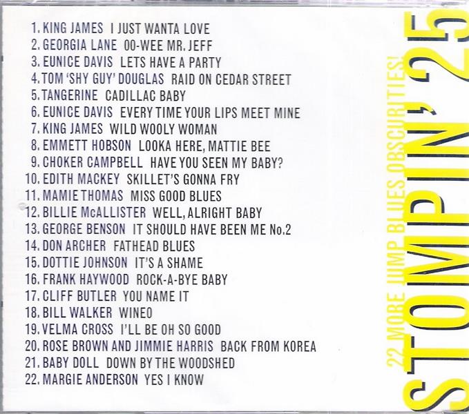 CD - VA - Stompin' Vol. 25