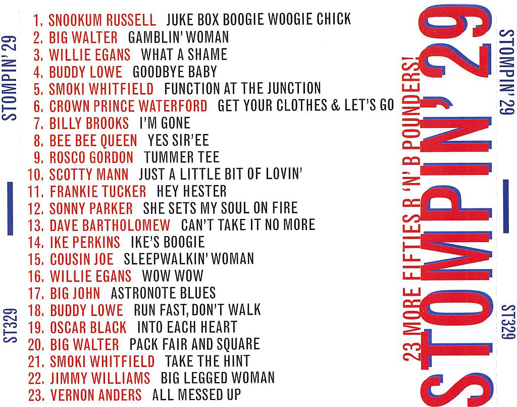 CD - VA - Stompin' Vol. 29