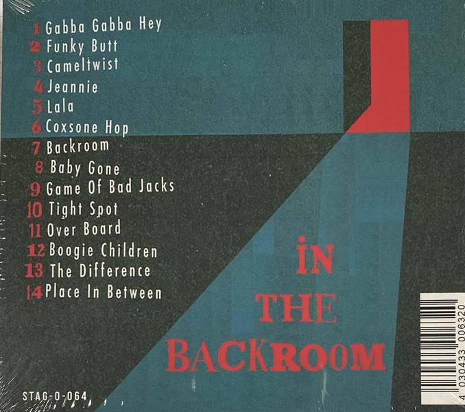 CD - Earl Zinger & Don Rogall - In The Backroom