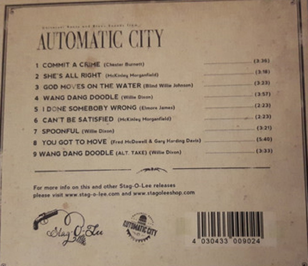 CD - Automatic City - One Batch Of Blues