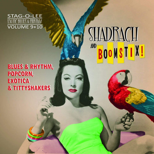 CD - VA - Shadrach And Boomstix - Exotic Blues & Rhythm Vol. 9 & 10