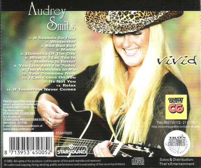 CD - Audrey Smits - Vivid