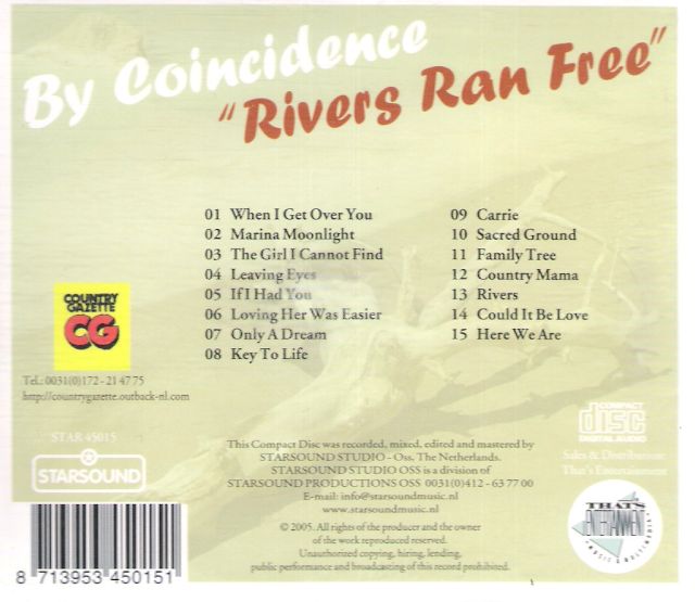 CD - By Coincidence - Rivers Ran