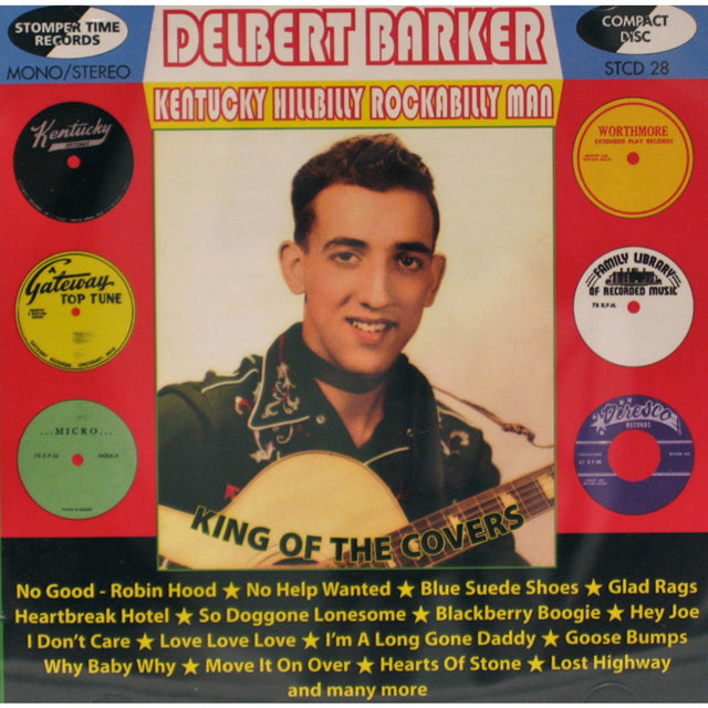 CD - Delbert Barker - Kentucky Hillbilly Rockabilly Man