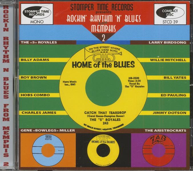 CD - VA - Rockin' Rhythm'n'Blues From Memphis Vol. 2