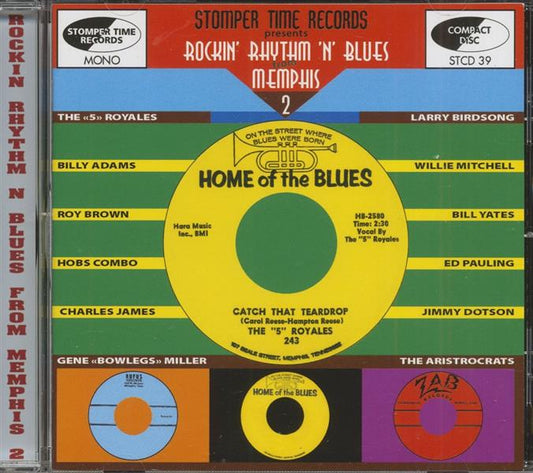 CD - VA - Rockin' Rhythm'n'Blues From Memphis Vol. 2