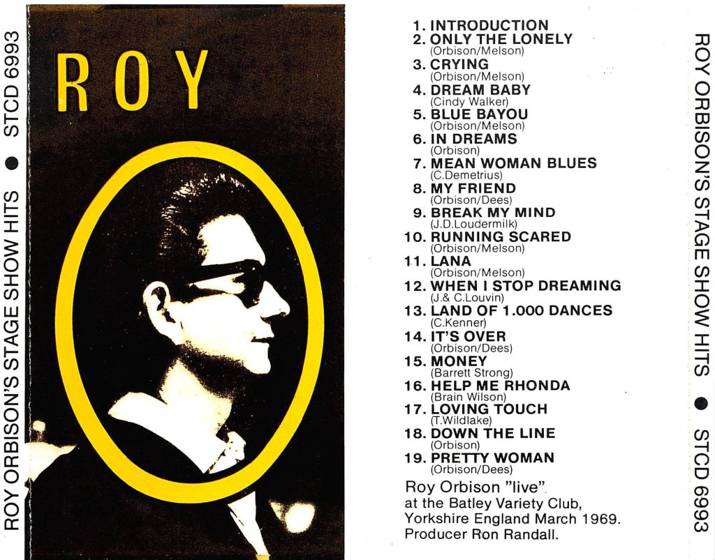 CD - Roy Orbison - Roy Orbison's Stage Show Hits