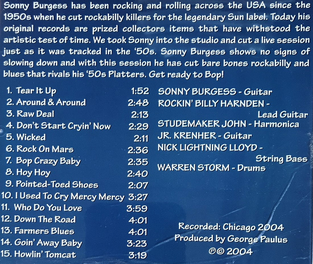 CD - Sonny Burgess - Tear It Up!