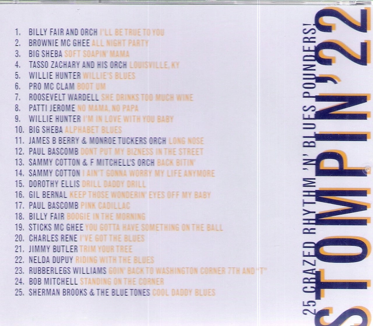 CD - VA - Stompin´ Vol. 22