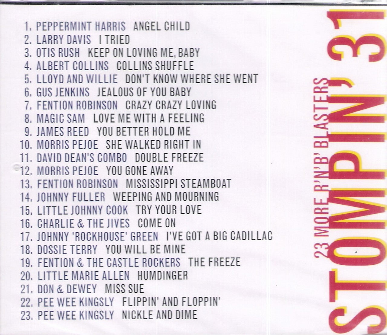 CD - VA - Stompin´ Vol. 31