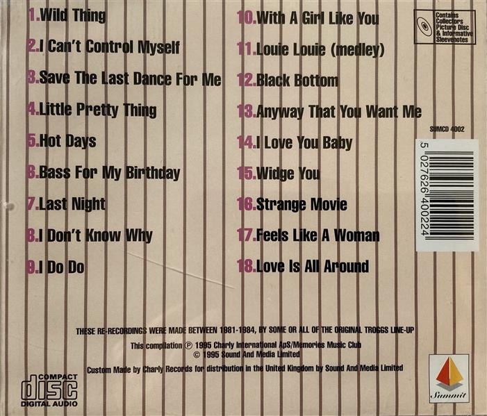 CD - Troggs - The Best Of