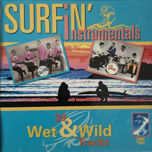 CD - VA - Surfin' Instrumentals Wet & Wild 30 Tracks