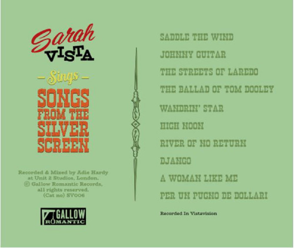 CD - Sarah Vista - Sings Songs From The Silver Screen