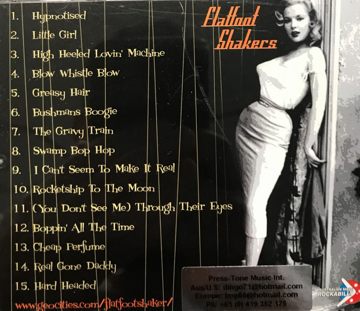 CD - Flatfoot Shakers - High Heeled Lovin' Machine