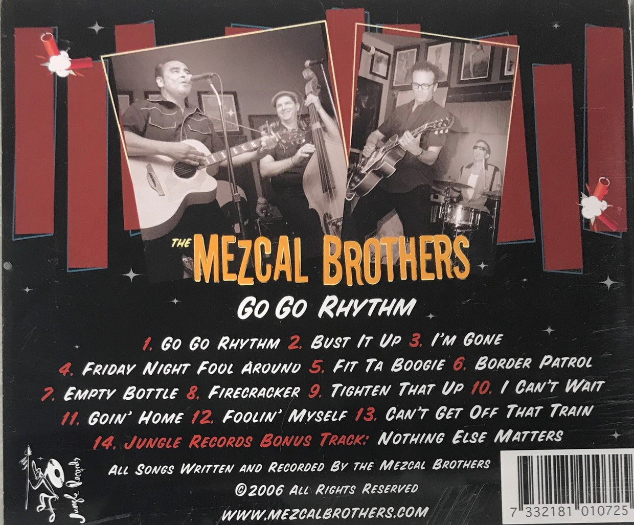 CD - Mezcal Brothers - Go Go Rhythm