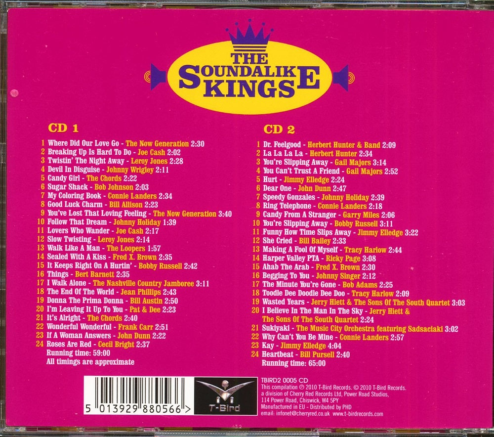 CD-2 - VA - The Soundalike Kings Present Covers, Hits And Misses