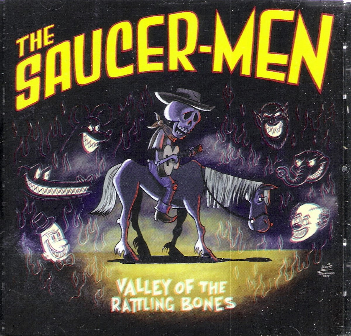 CD - Saucer-Men - Valley Of The Rattling Bones