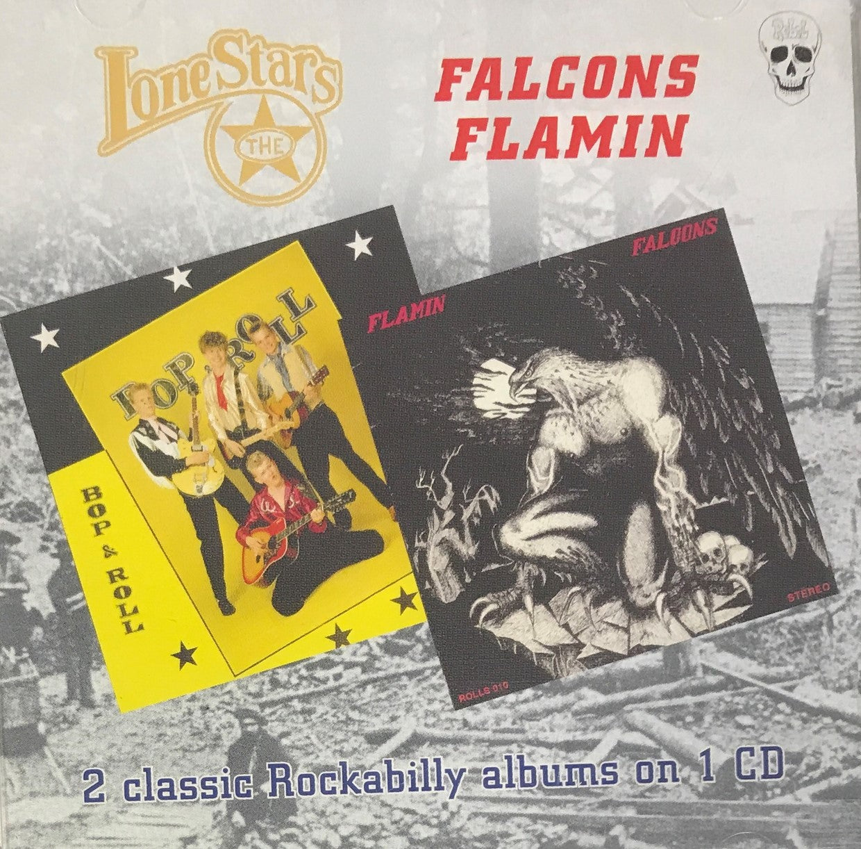 CD - Lone Stars Meet The Falcons - Bop And Roll, Flamin'