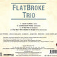 CD - Flatbroke Trio - Flatbroke Trio