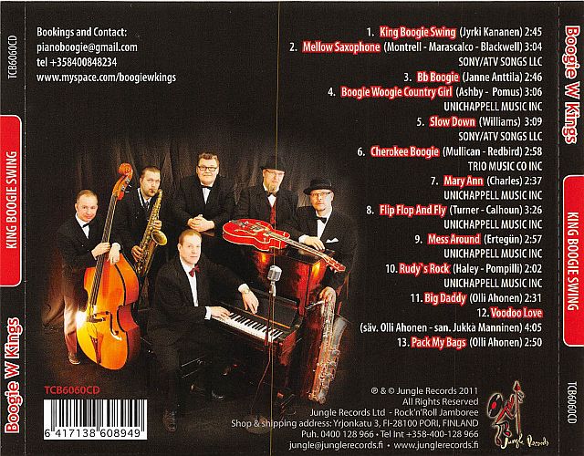 CD - Boogie W Kings - King Boogie Swing