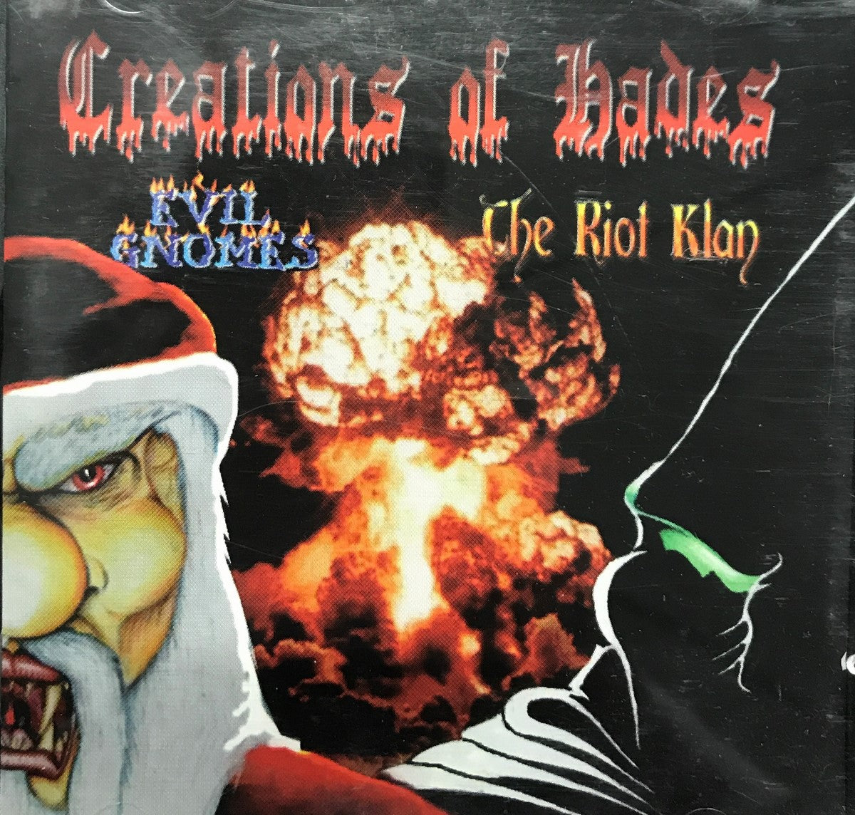 CD - Evil Gnomes/ Riot Klan - Creations Of Hades