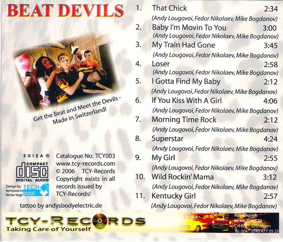 CD - Beat Devils - Wild Rockin Mama