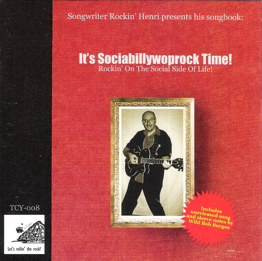 CD - Rockin Henri - Its Sociabillywoprock Time!