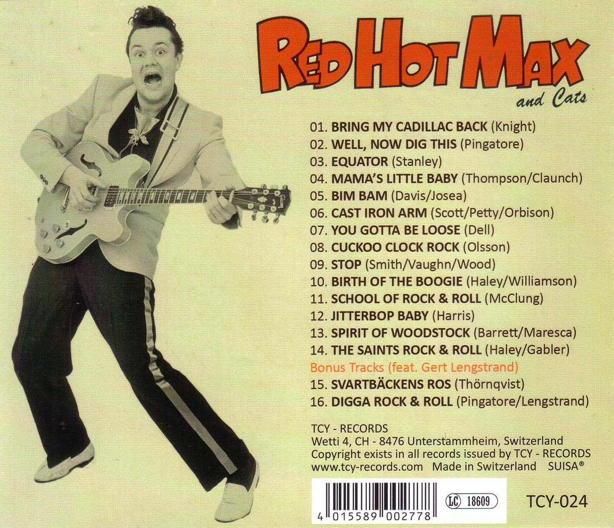 CD - Red Hot Max - Cuckoo Clock Rock