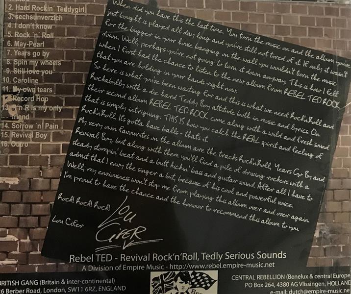 CD - Rebel Ted Rock - Hessen Teds