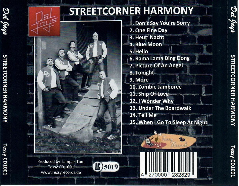 CD - Del Jays - Streetcorner Harmony