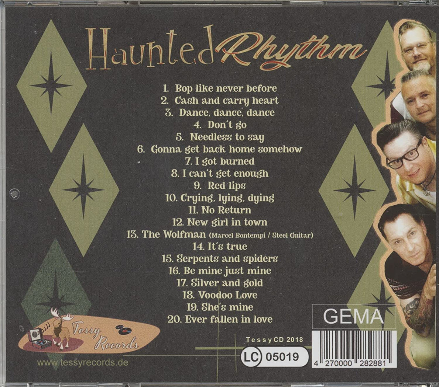 CD - Haunted Rhythm - Bop Like Never Before