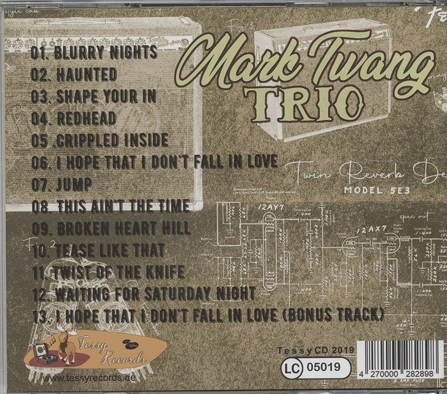 CD - Mark Twang Trio - This Ain't The Time