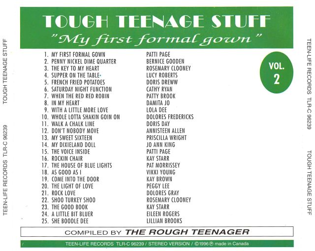 CD - VA - Tough Teenage Stuff Vol. 2