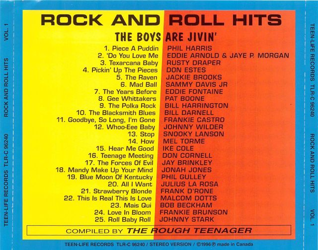 CD - VA - Rock And Roll Hits Vol. 1 - The Boys Are Jivin'