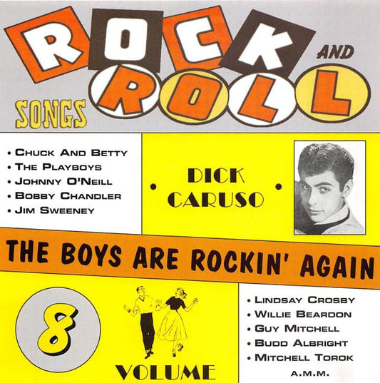 CD - VA - Rock And Roll Hits Vol. 8 - The Boys Are Rockin' Again