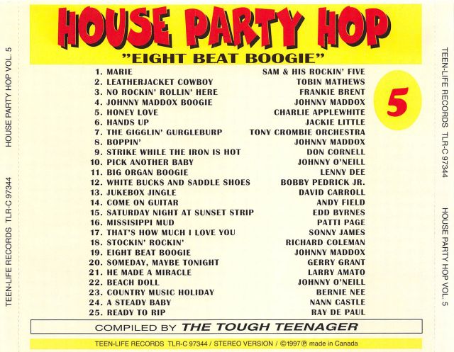 CD - VA - House Party Hop Vol. 5