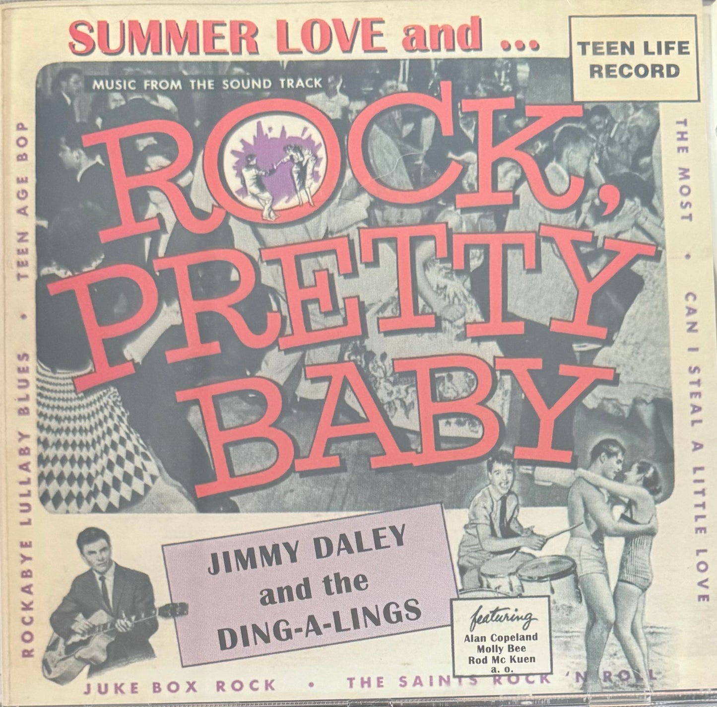 CD - Jimmy Daley and the Ding-A-Lings - Rock Pretty Baby