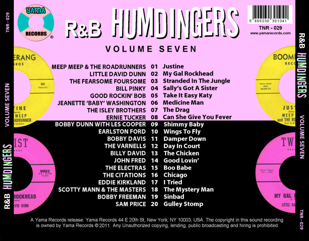 CD - VA - R&B Humdingers Vol. 7