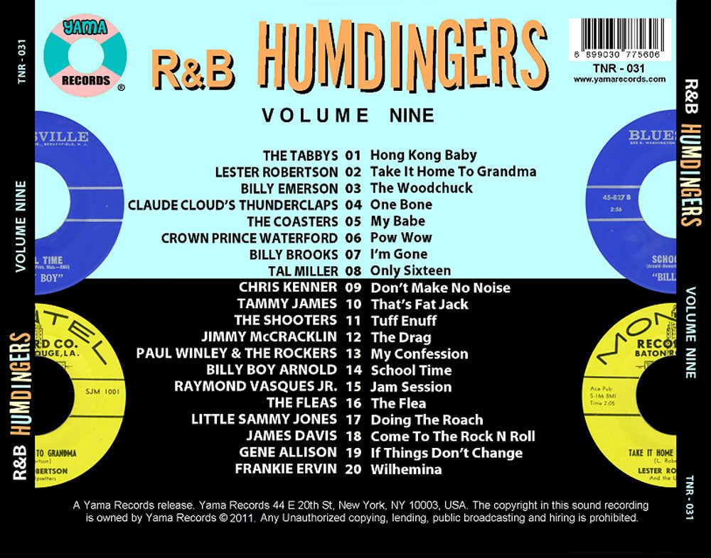 CD - VA - R&B Humdingers Vol. 9