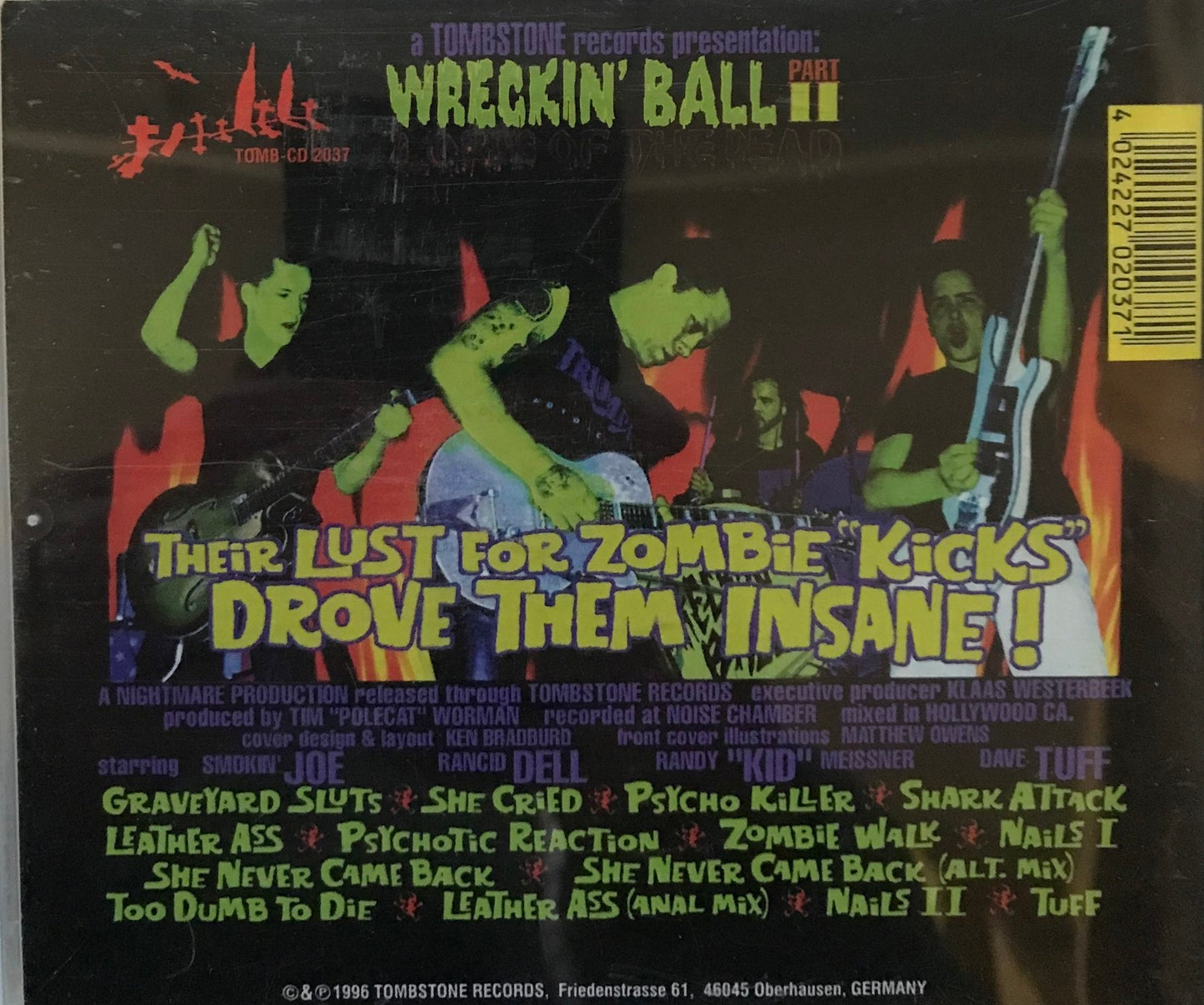 CD - Wreckin' Ball - Lords Of The Dead