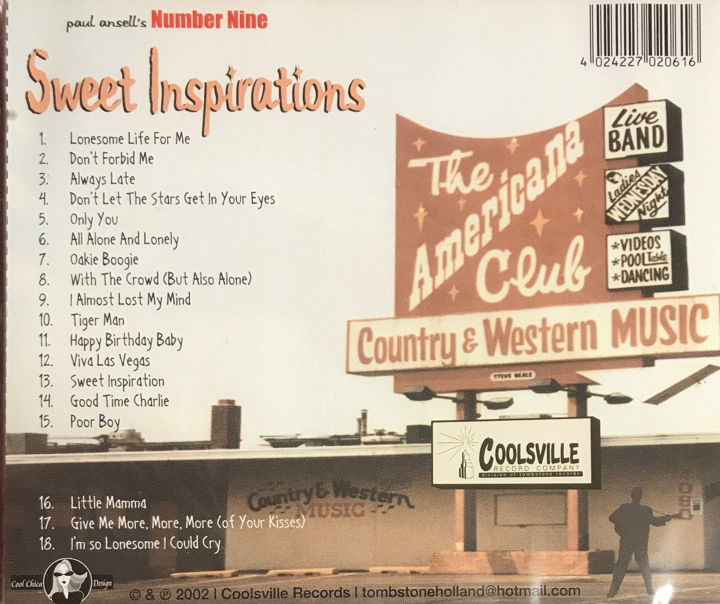 CD - Number Nine - Sweet Inspirations