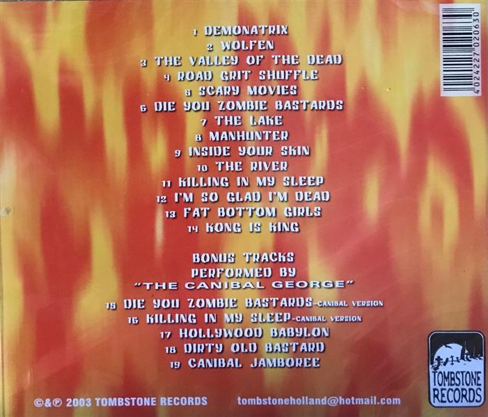 CD - Tombstone Brawlers - Scary Movies