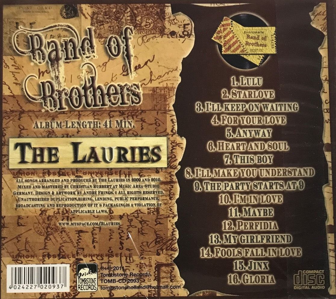 CD - Lauries - Band Of Brothers