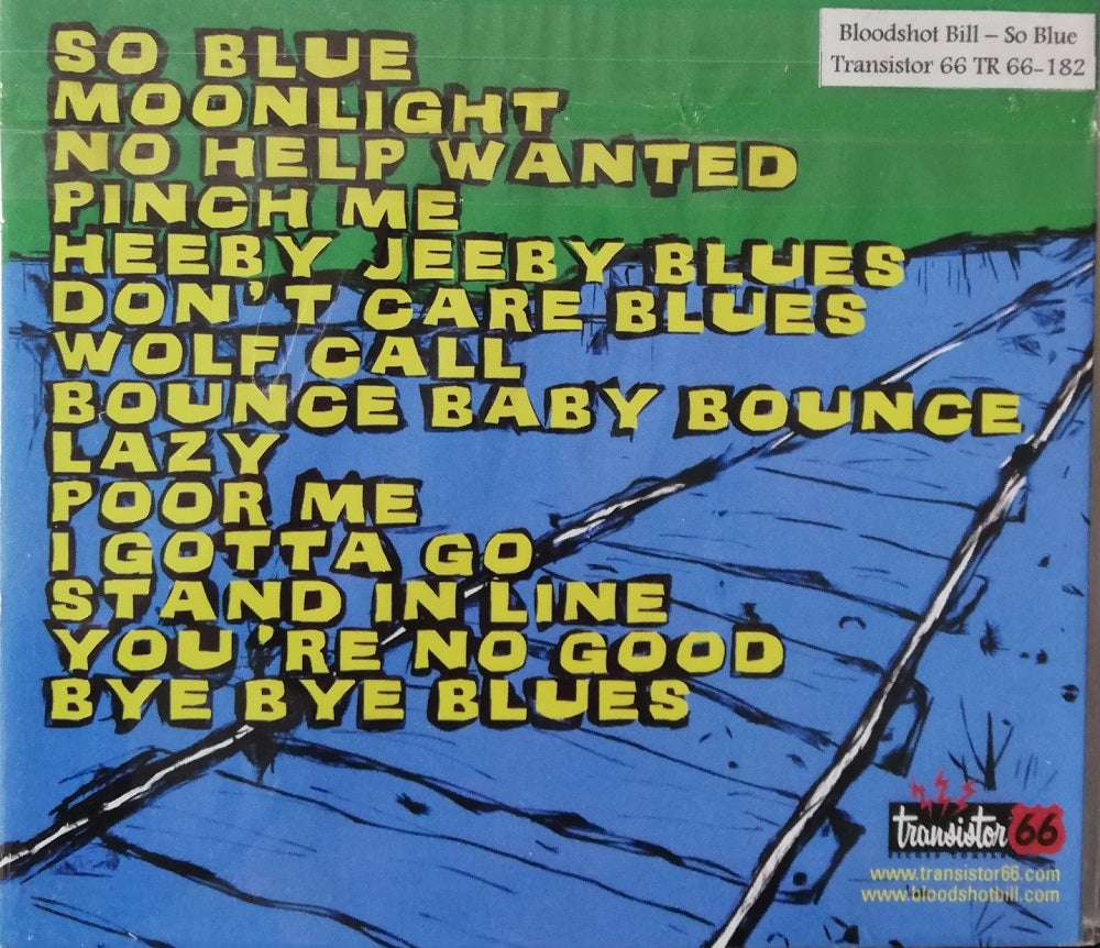 CD - Bloodshot Bill - So Blue