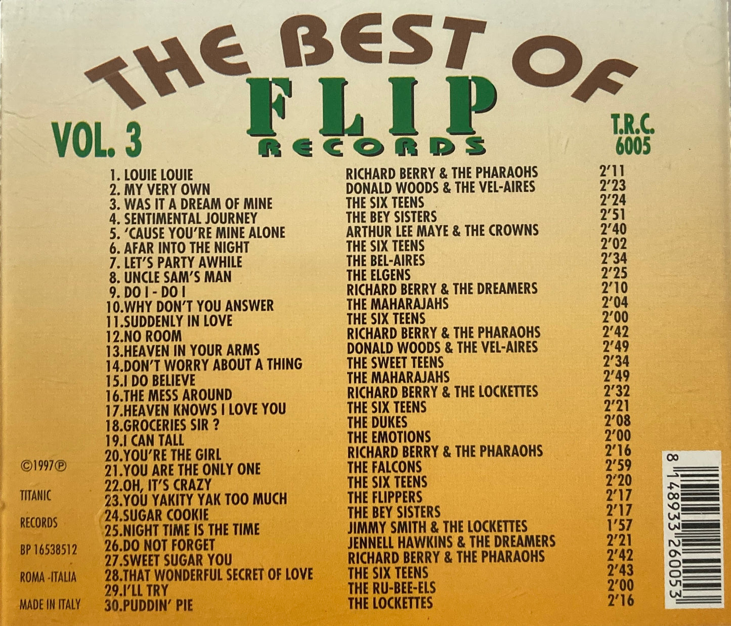 CD - VA - The Best Of Flip Records Vol. 3 - Mess Around