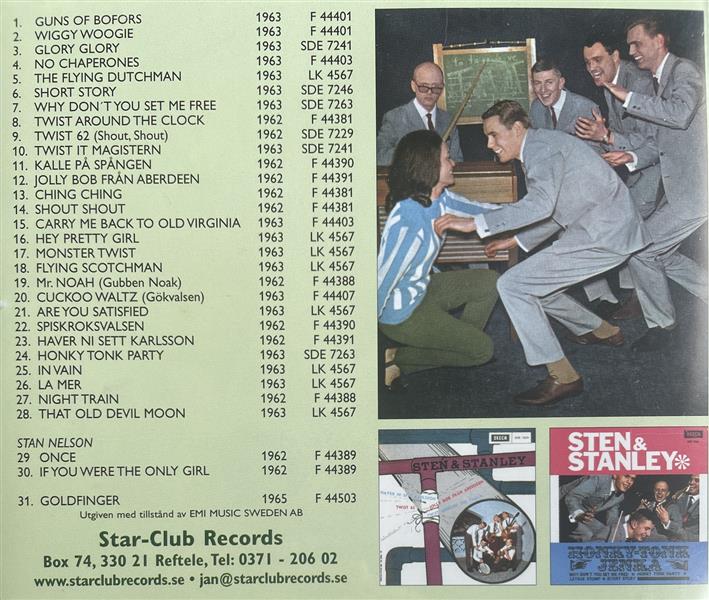 CD - Sten & Stanley - Guns Of Bofors 1962-63