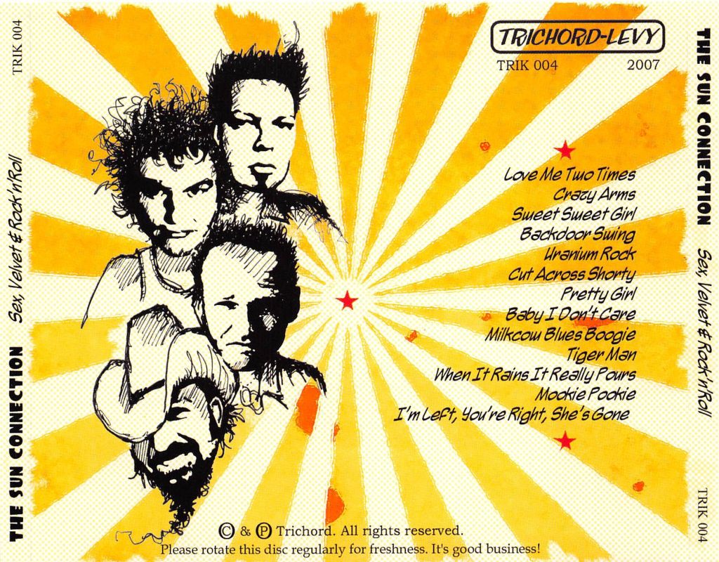 CD - Sun Connection - Sex, Velvet & Rock'n'Roll