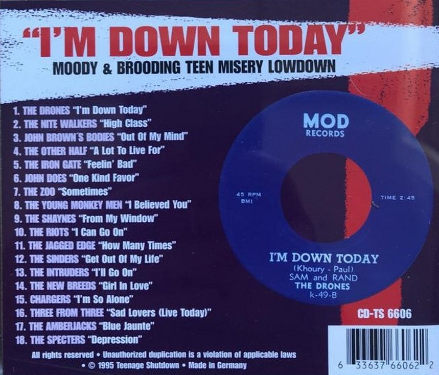 CD - VA - I'm Down Today