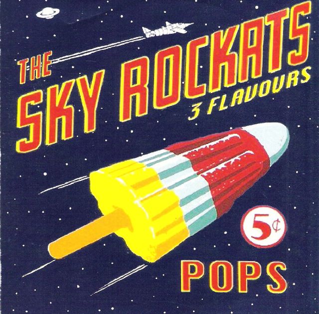 CD - Sky Rockats - 3 Flavours 5c Pops