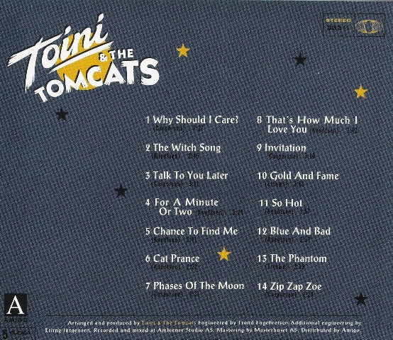 CD - Toini & The Tomcats - Awake At Night